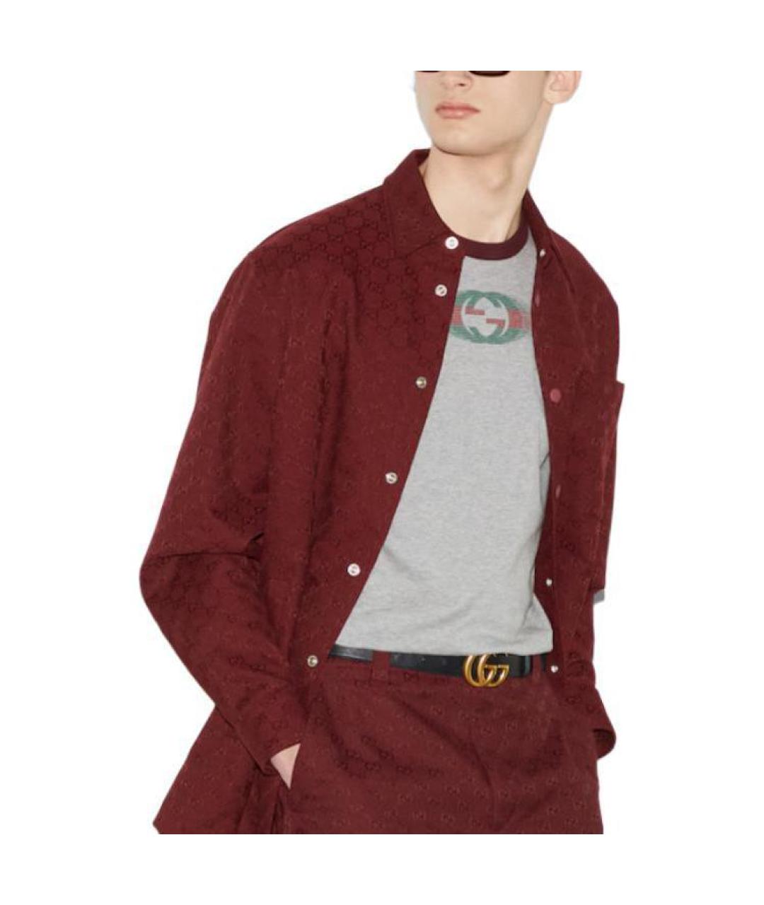 GUCCI Серая футболка, фото 4