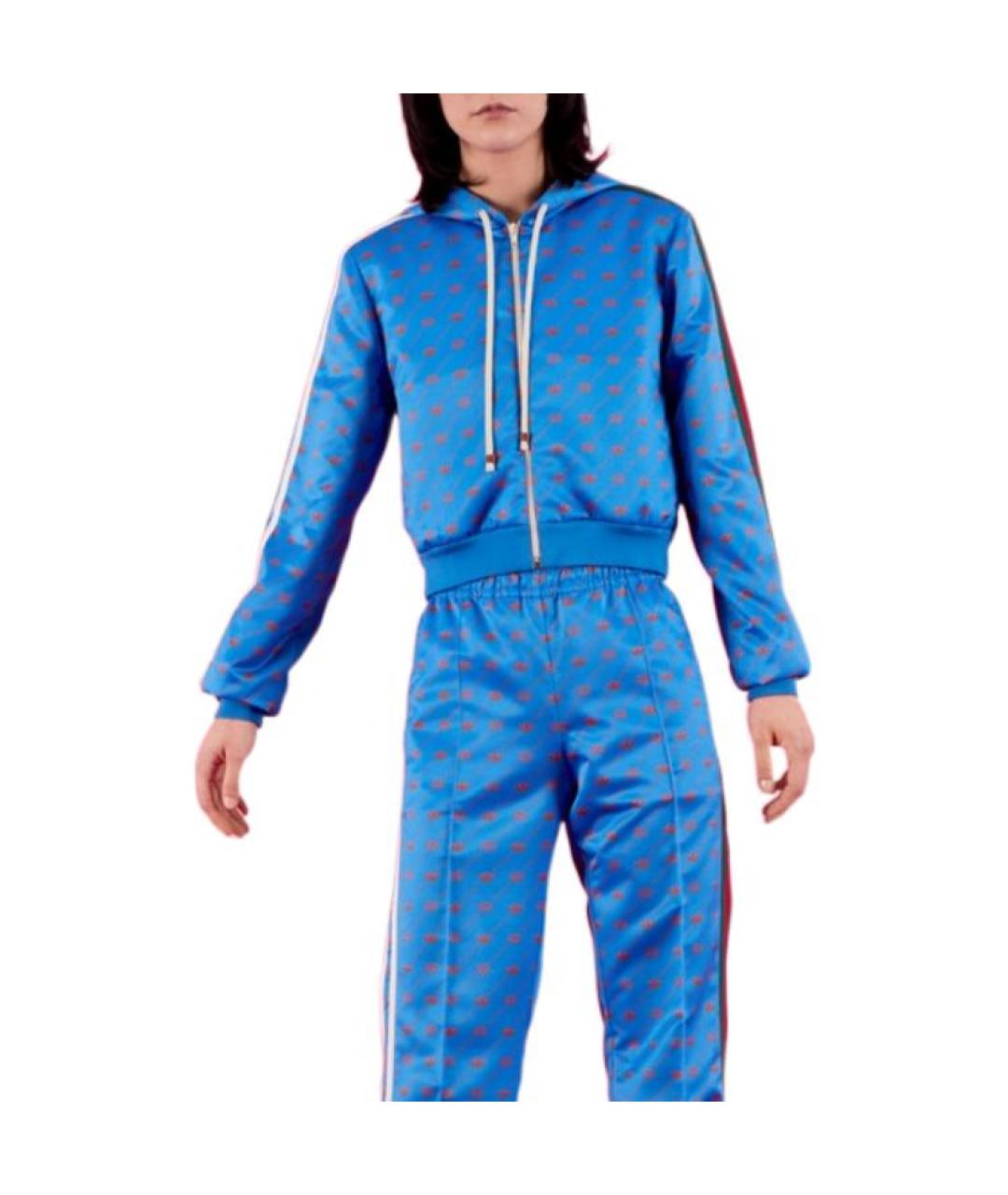 GUCCI Синяя куртка, фото 2