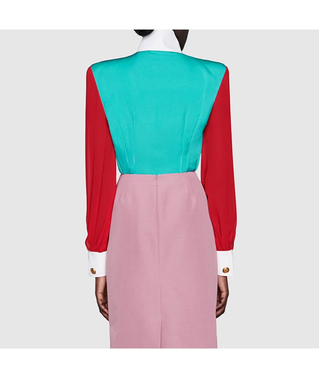GUCCI Синяя рубашка, фото 4