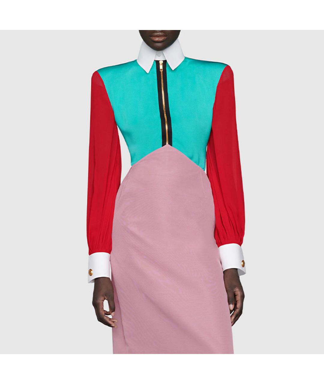GUCCI Синяя рубашка, фото 5