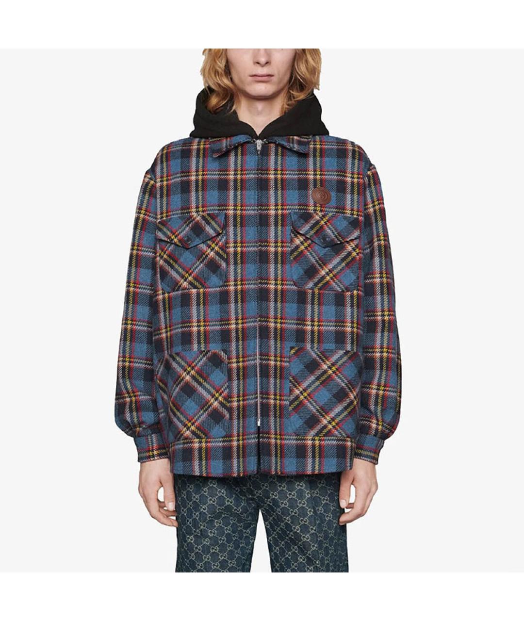 GUCCI Синяя куртка, фото 2