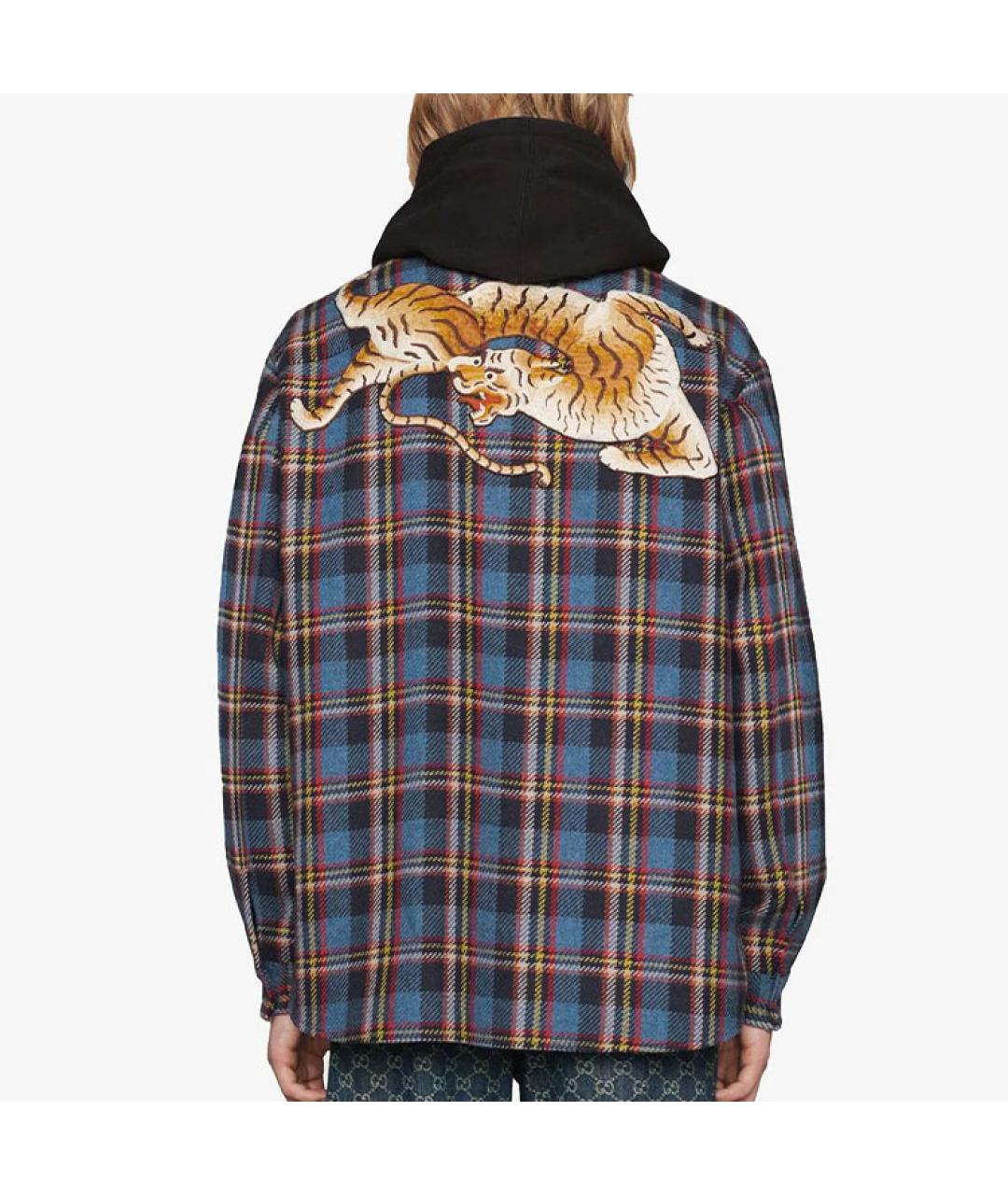 GUCCI Синяя куртка, фото 3