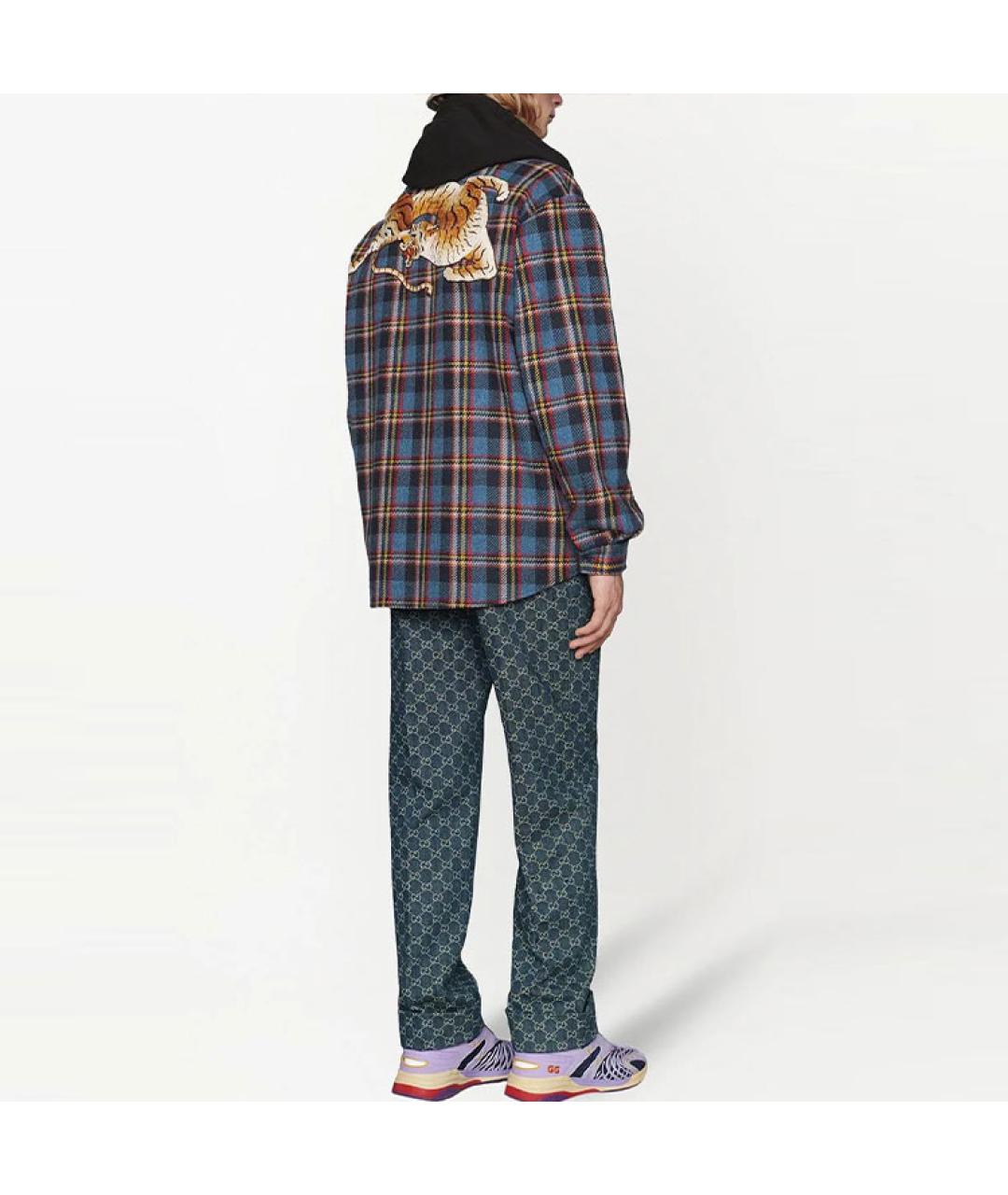 GUCCI Синяя куртка, фото 4