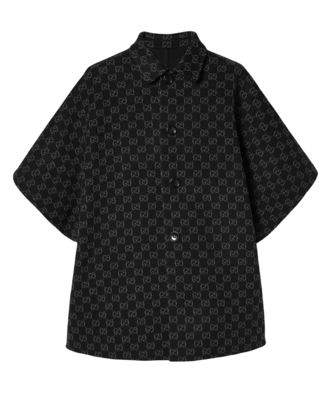 GUCCI Черное пальто, фото 2