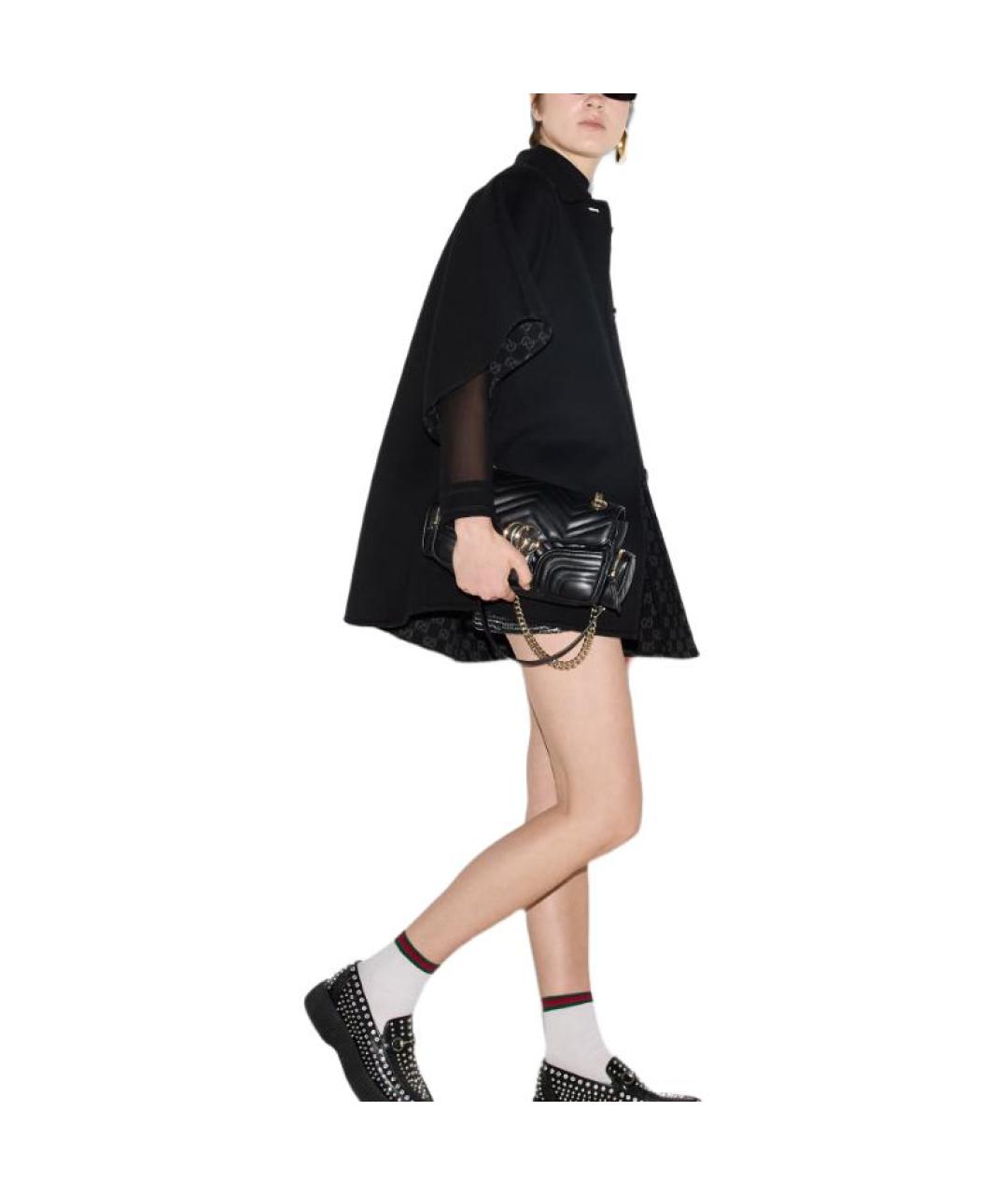 GUCCI Черное пальто, фото 4