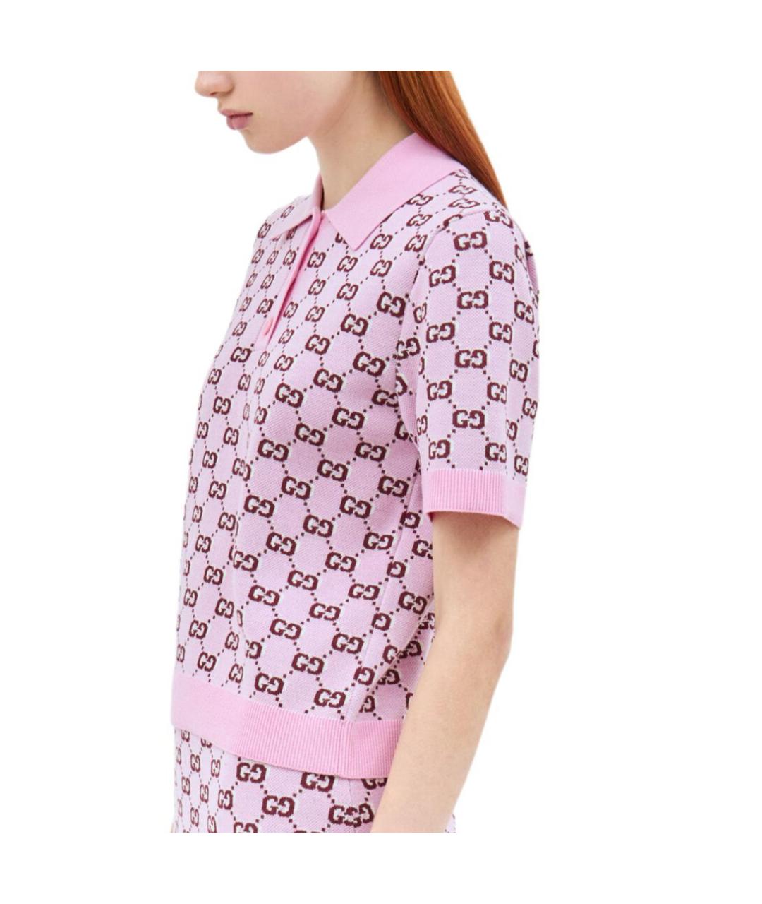 GUCCI Розовая рубашка, фото 5