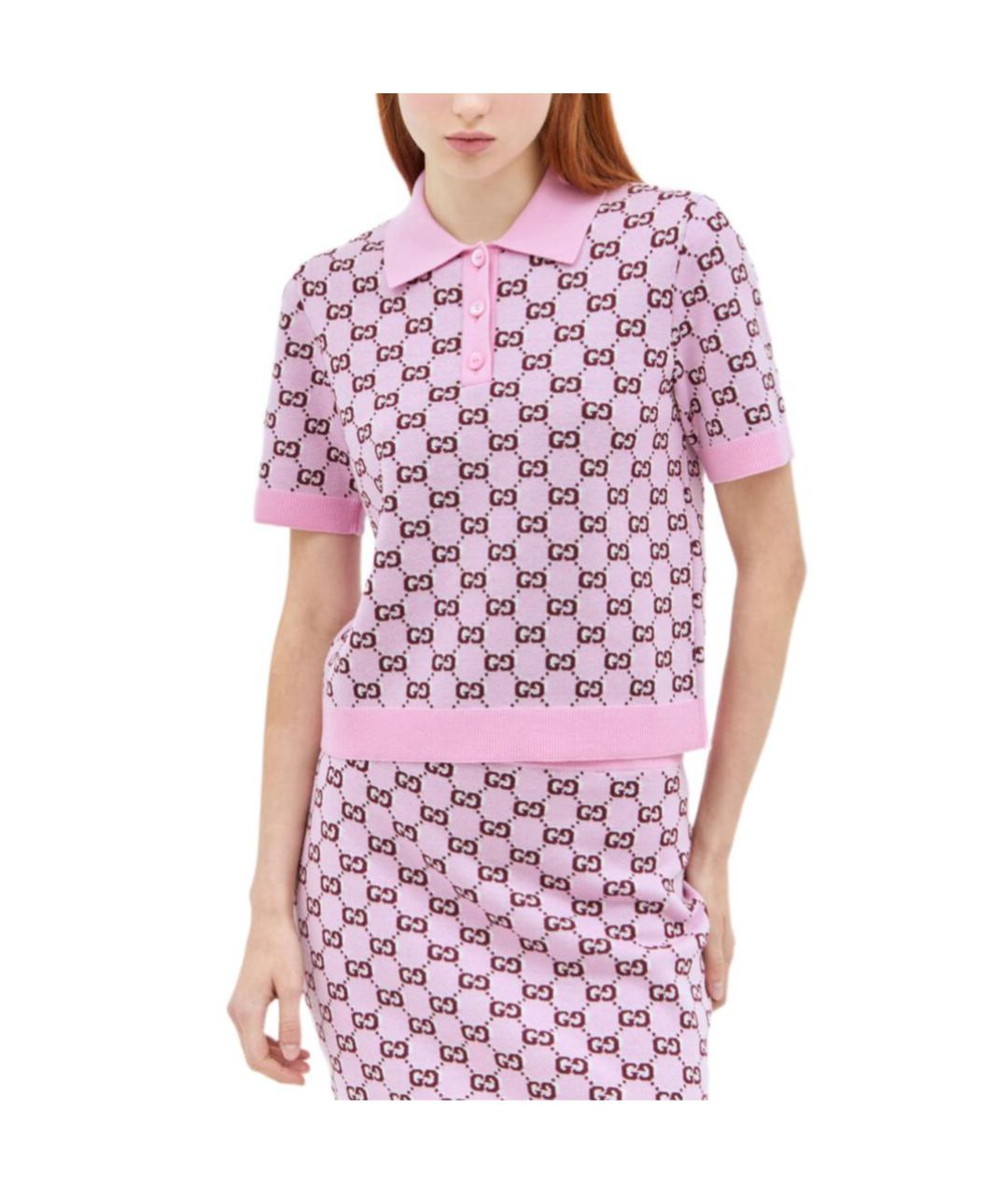 GUCCI Розовая рубашка, фото 4