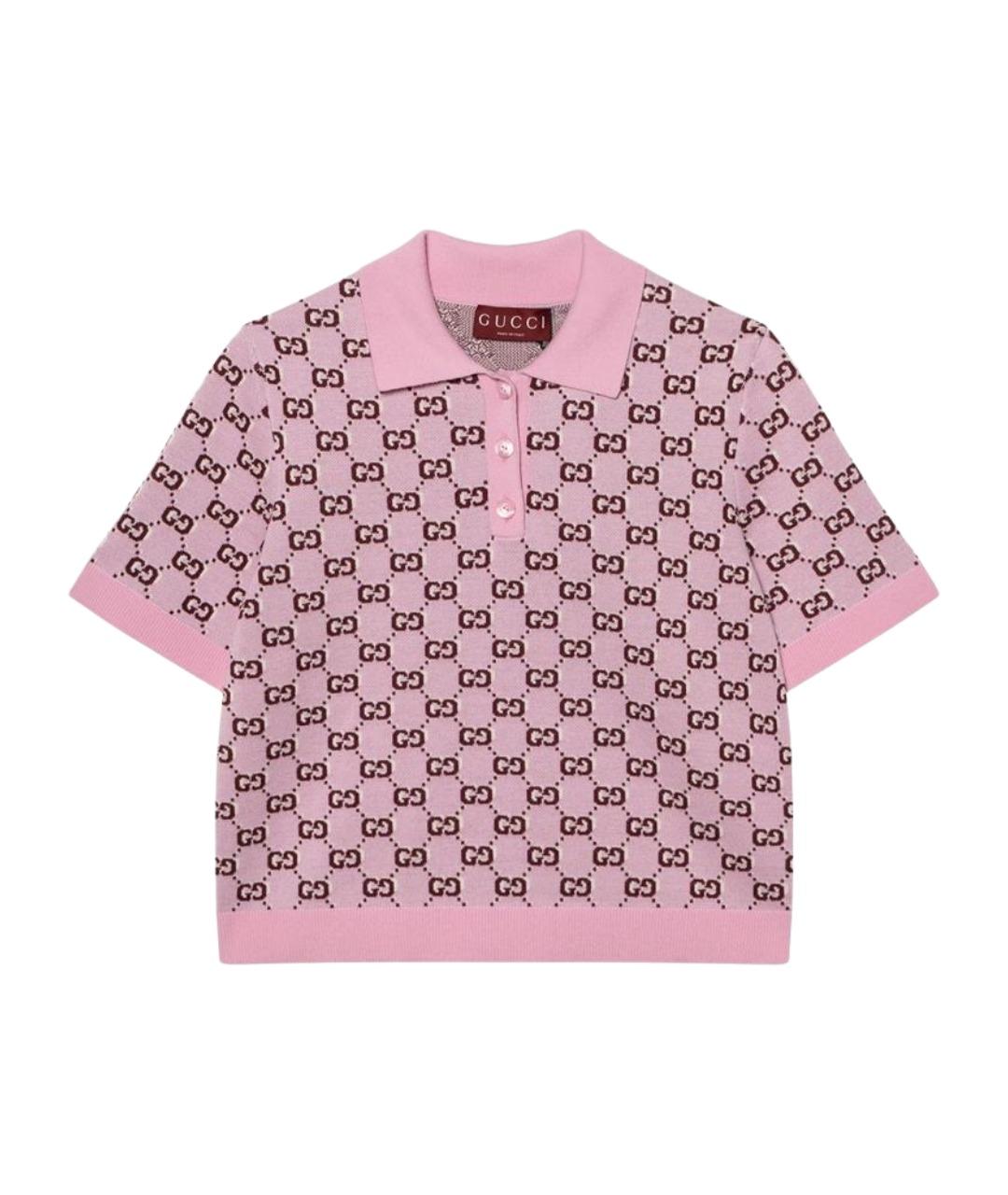 GUCCI Розовая рубашка, фото 1