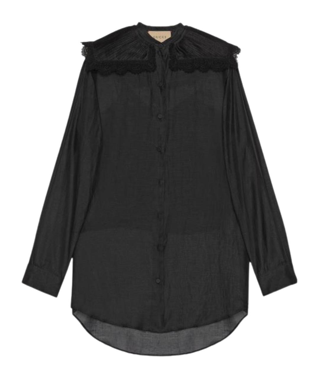 GUCCI Черная рубашка, фото 1