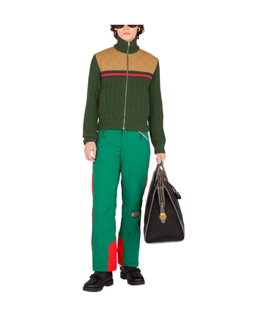 GUCCI Зеленая куртка, фото 2