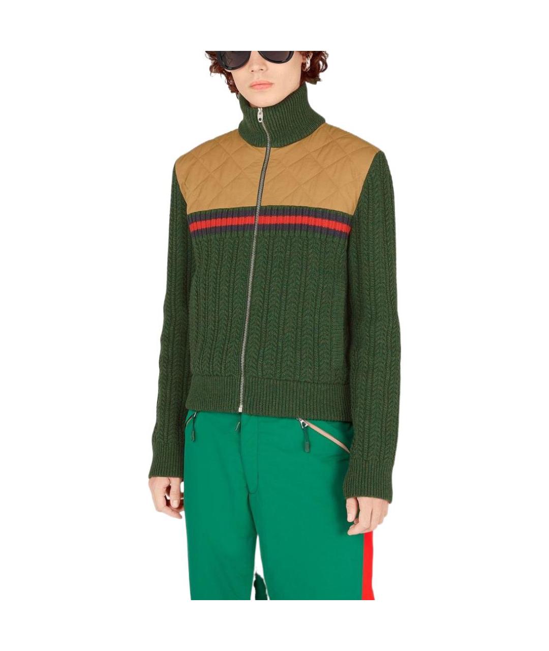 GUCCI Зеленая куртка, фото 4