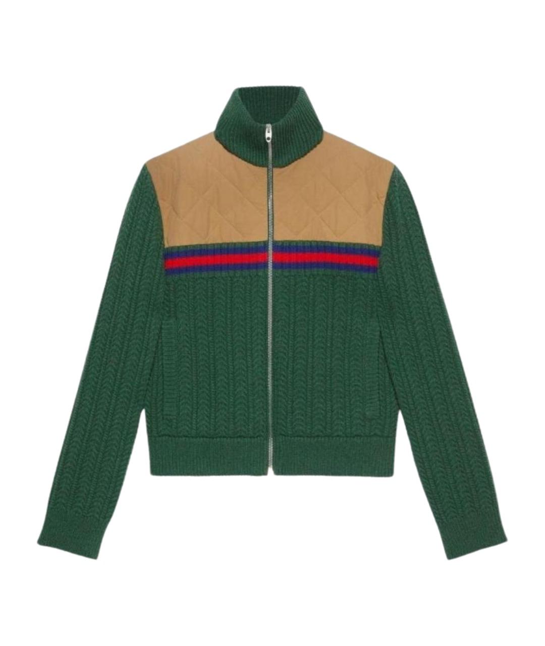 GUCCI Зеленая куртка, фото 1