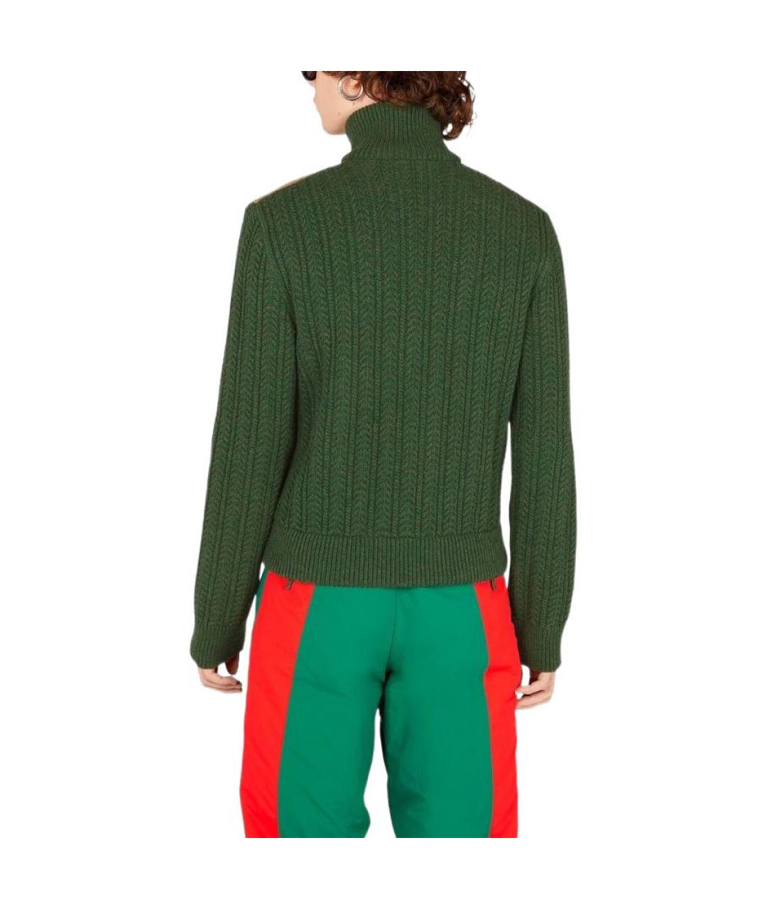 GUCCI Зеленая куртка, фото 3