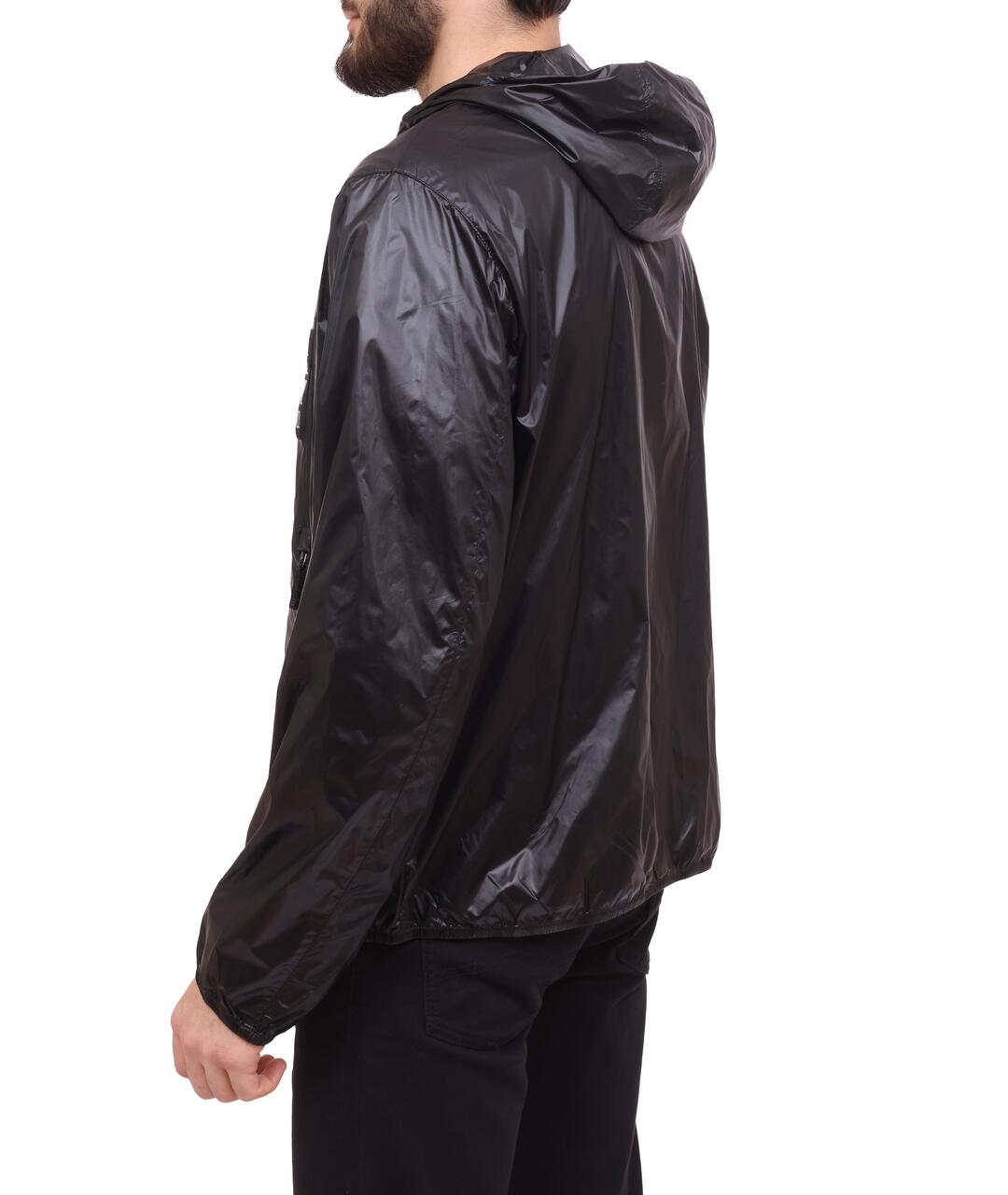 ARMANI EXCHANGE Черная полиамидовая спортивная куртка, фото 4