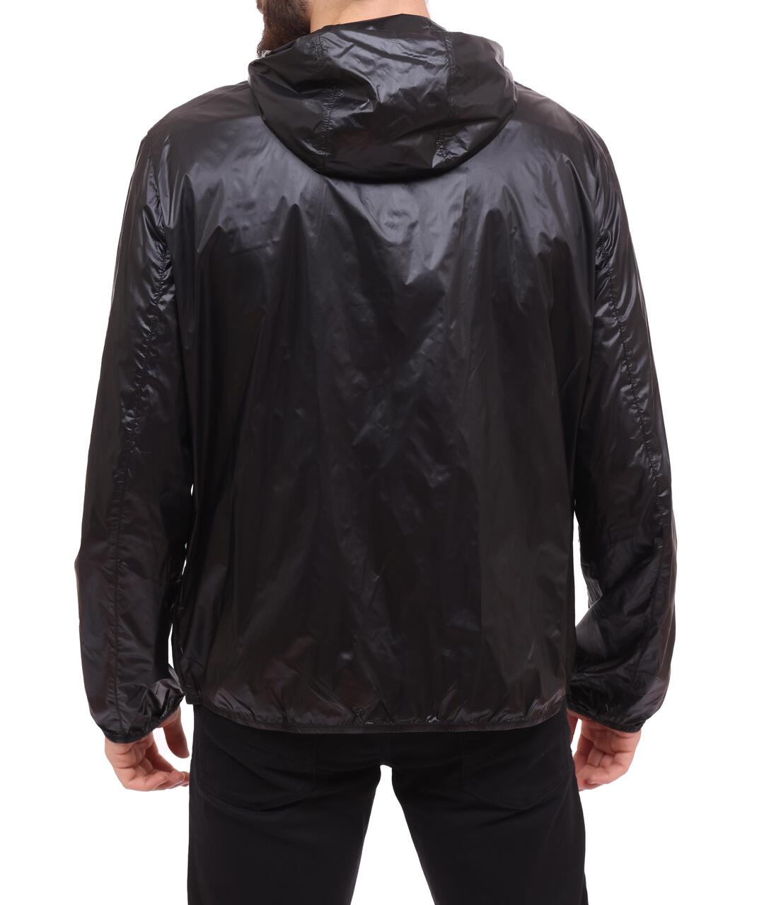 ARMANI EXCHANGE Черная полиамидовая спортивная куртка, фото 2