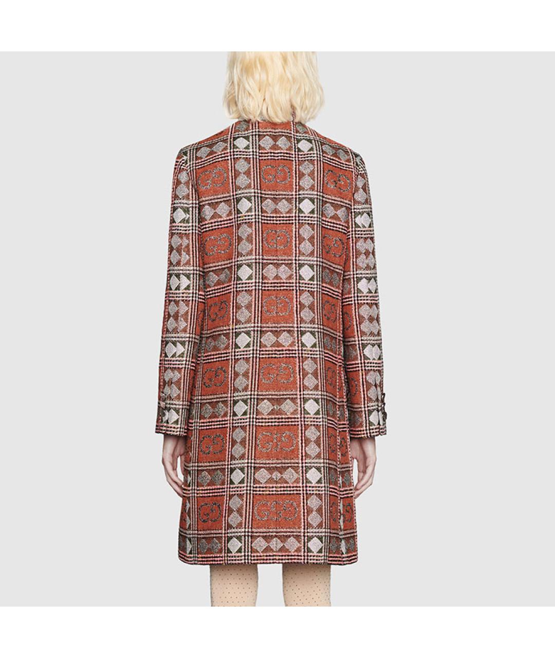 GUCCI Оранжевое пальто, фото 3