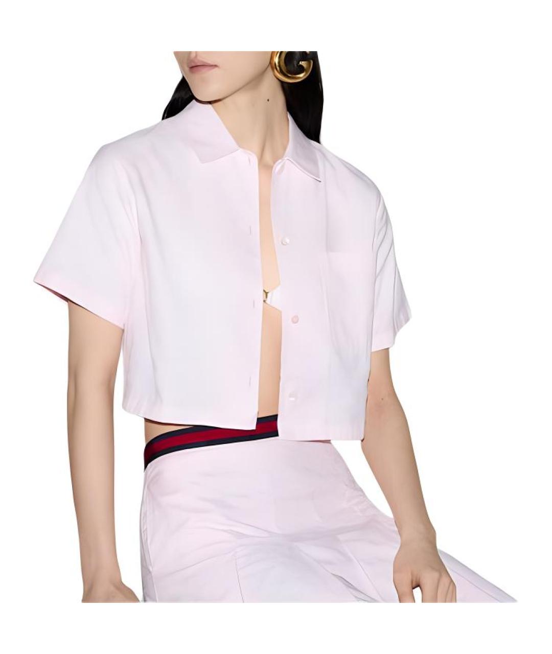 GUCCI Розовая рубашка, фото 5