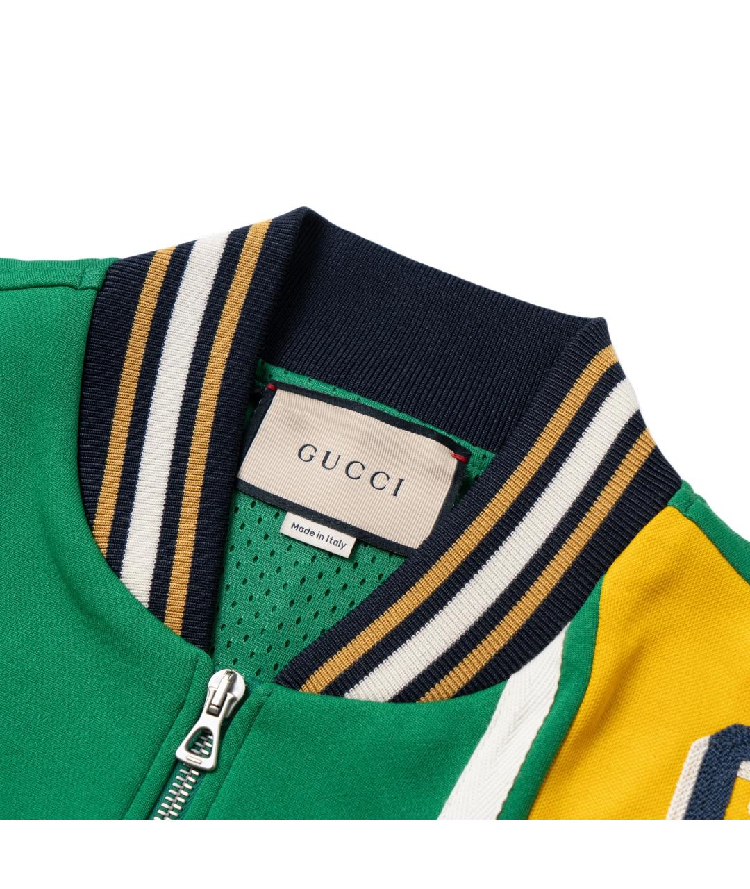 GUCCI Зеленая куртка, фото 4