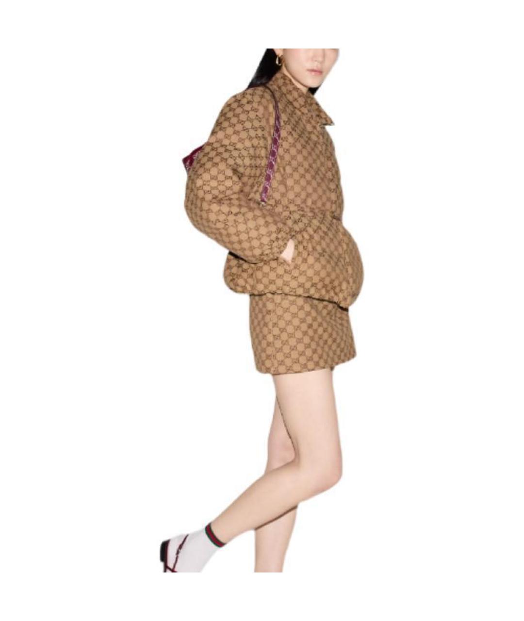 GUCCI Коричневая куртка, фото 5