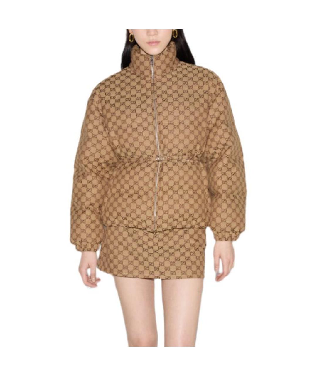 GUCCI Коричневая куртка, фото 3