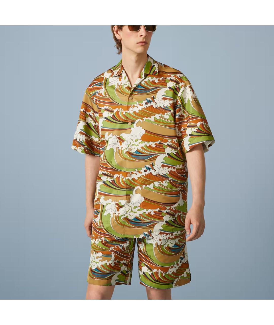 GUCCI Мульти кэжуал рубашка, фото 3