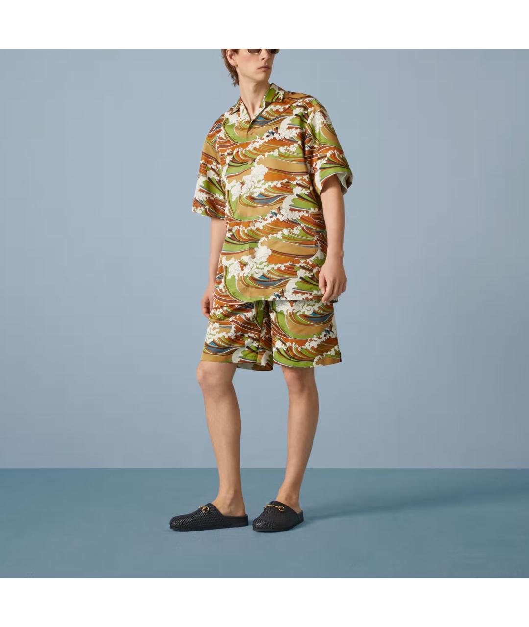 GUCCI Мульти кэжуал рубашка, фото 2