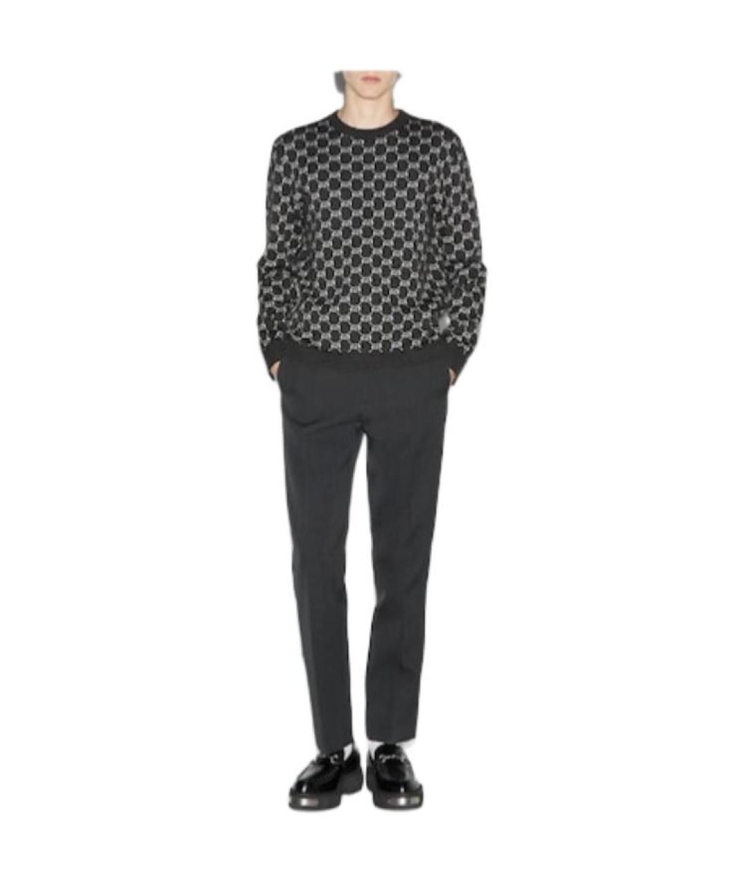 GUCCI Черный джемпер / свитер, фото 3