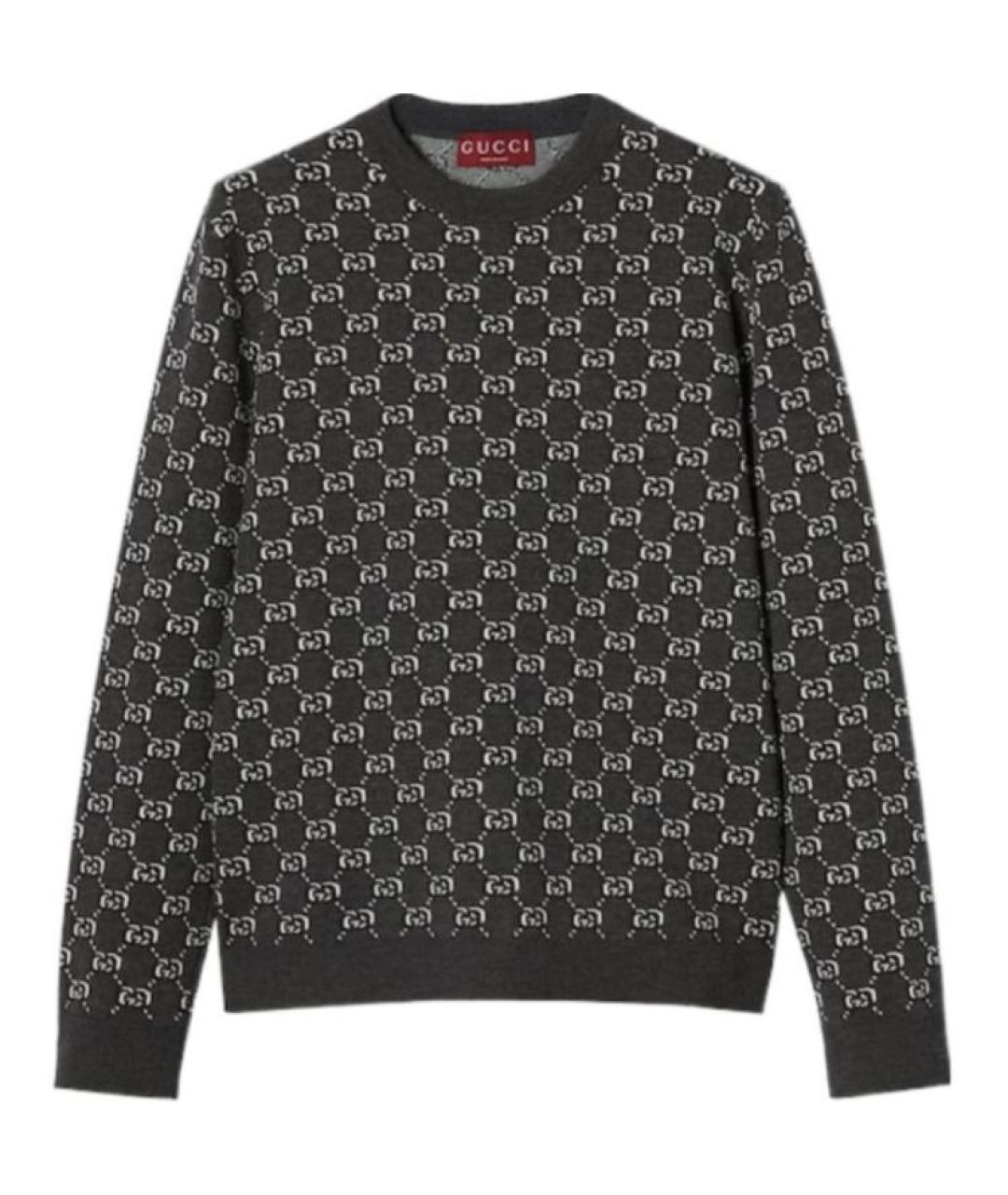 GUCCI Черный джемпер / свитер, фото 1