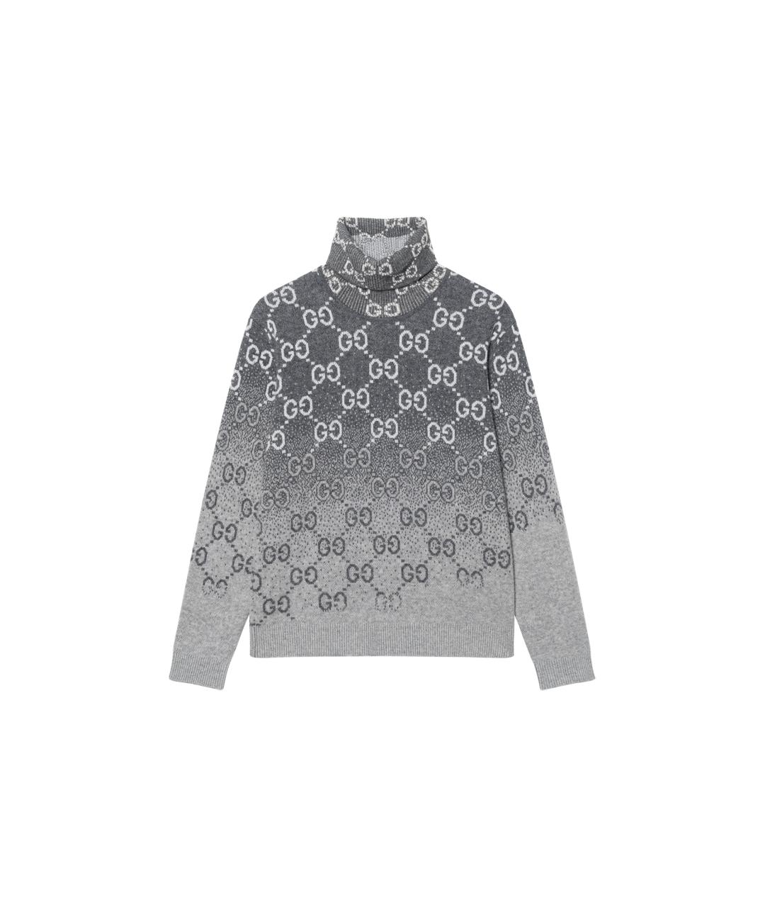 GUCCI Серый джемпер / свитер, фото 3
