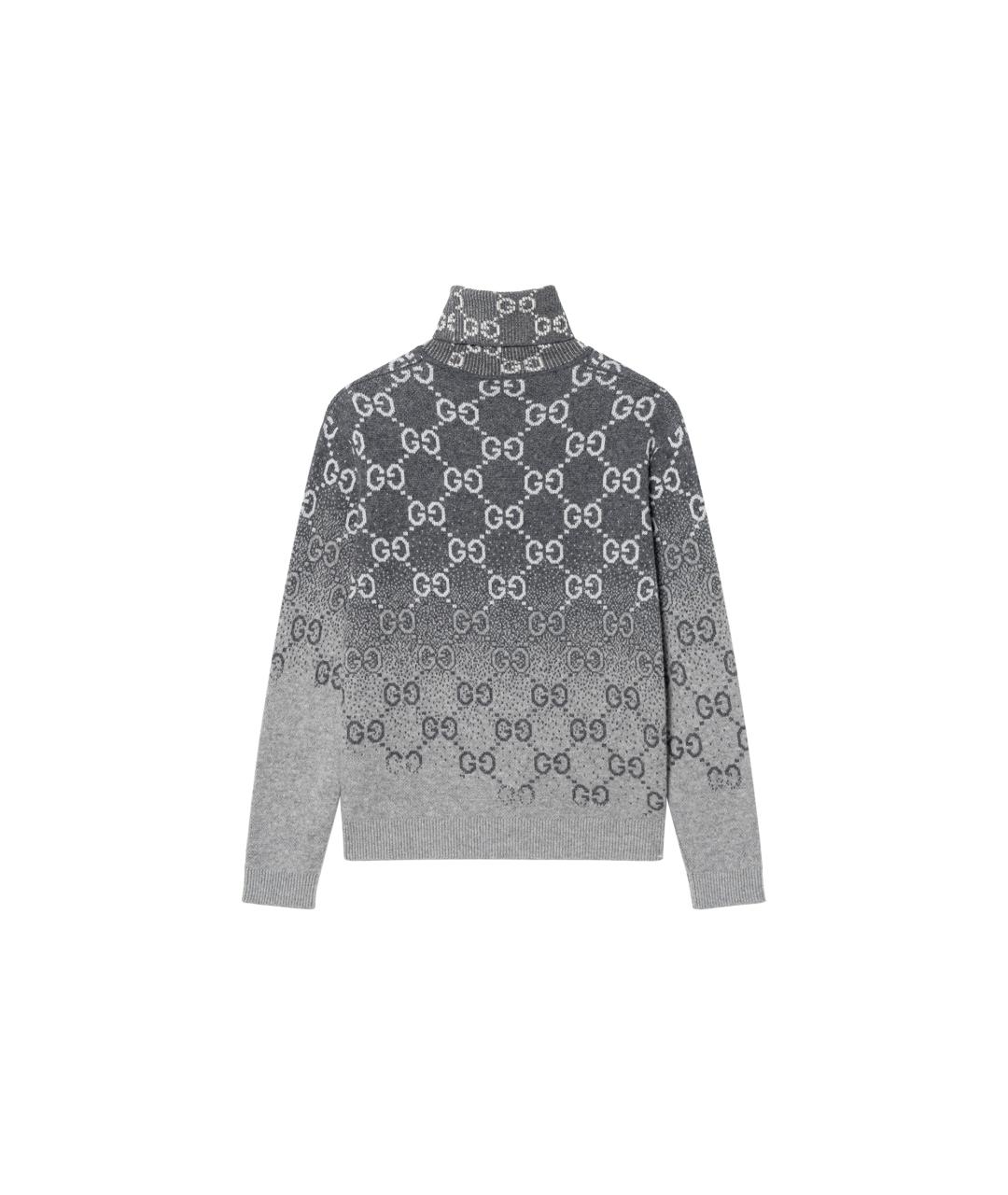 GUCCI Серый джемпер / свитер, фото 5