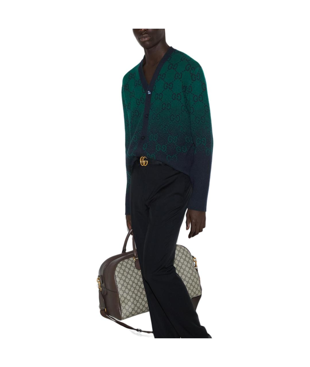 GUCCI Зеленый кардиган, фото 2