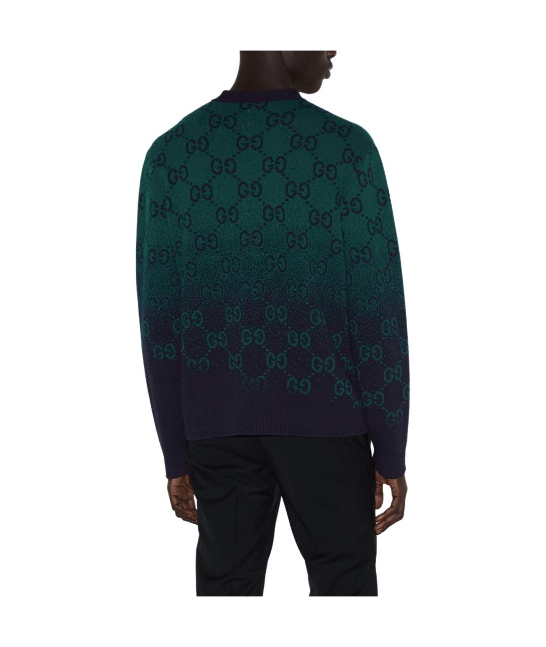 GUCCI Зеленый кардиган, фото 4