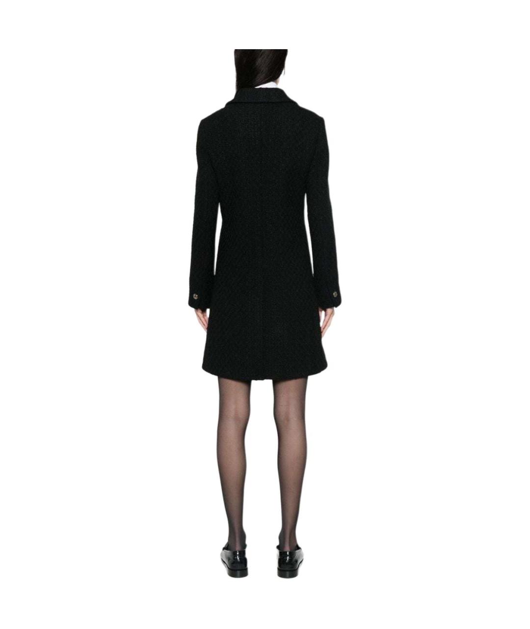 GUCCI Черное пальто, фото 3