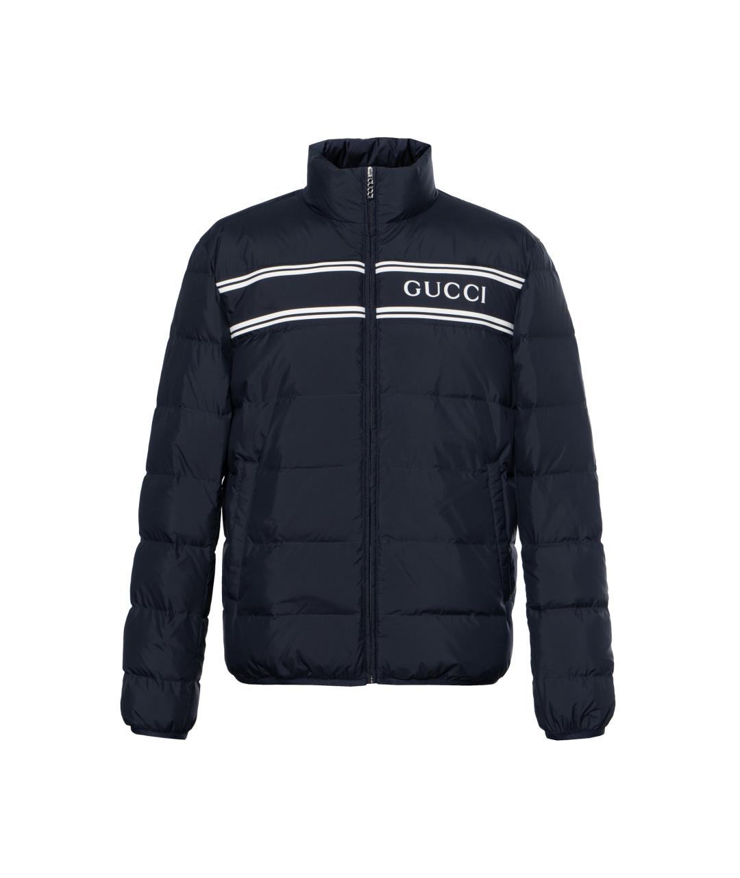 GUCCI Темно-синий пуховик, фото 6