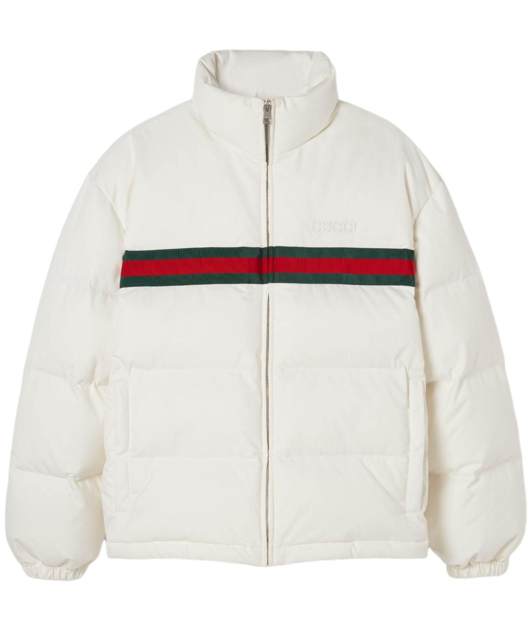 GUCCI Белый пуховик, фото 1