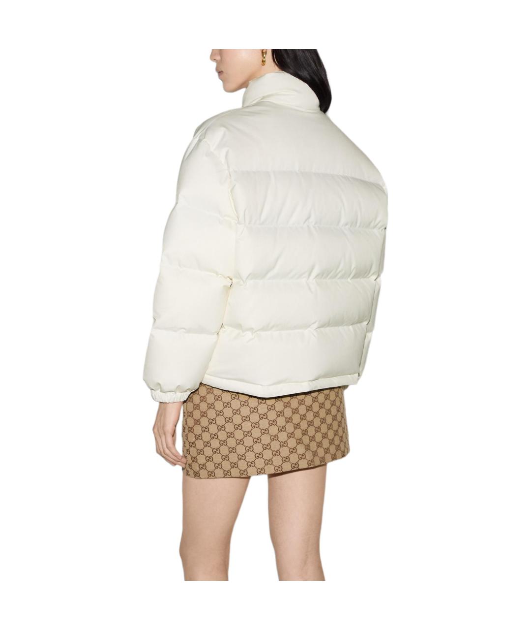 GUCCI Белый пуховик, фото 4