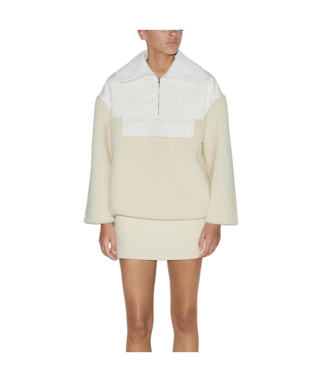 GUCCI Белая куртка, фото 3