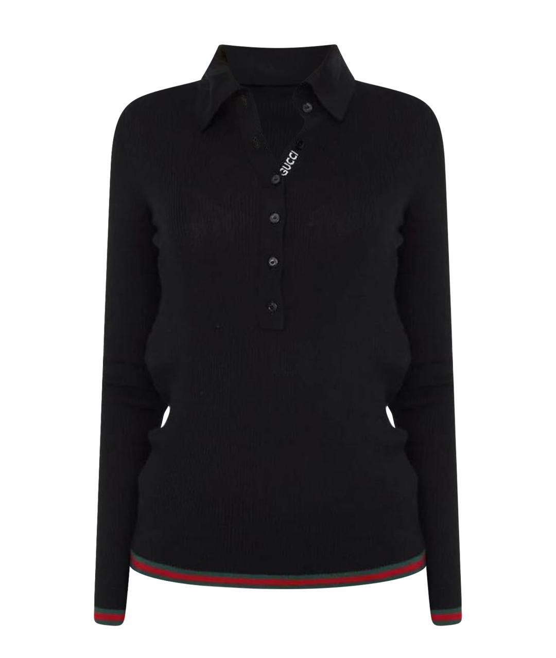 GUCCI Черный джемпер / свитер, фото 1