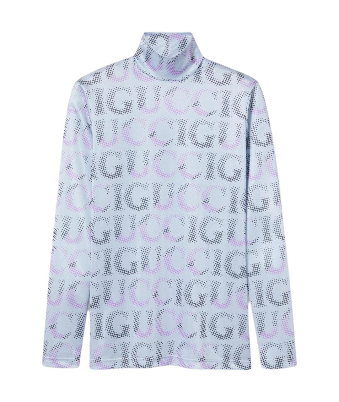 GUCCI Голубая водолазка, фото 1