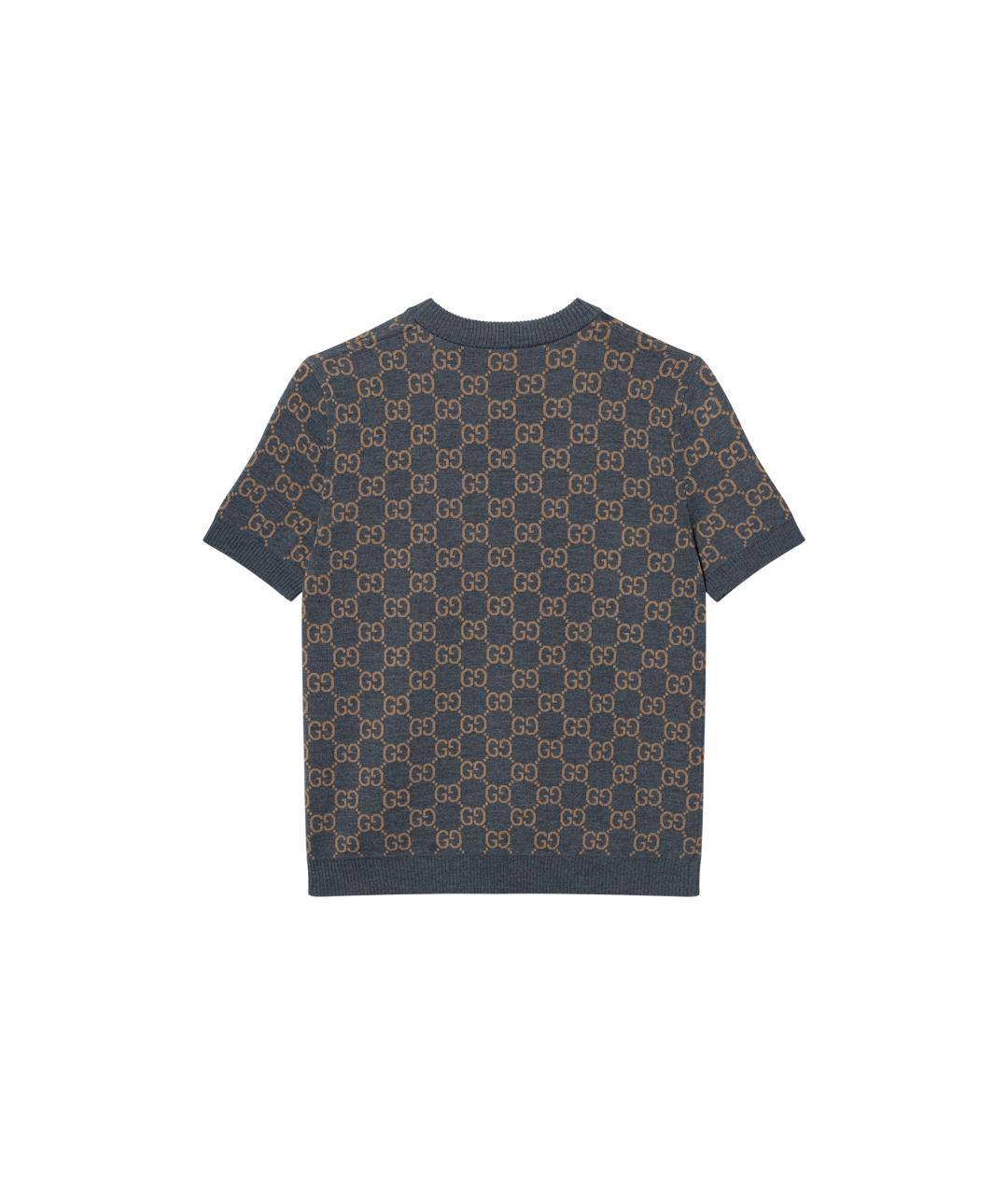 GUCCI Серый джемпер / свитер, фото 5