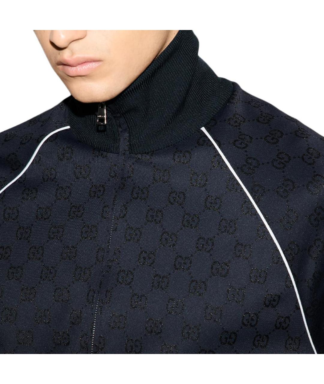 GUCCI Темно-синяя куртка, фото 4