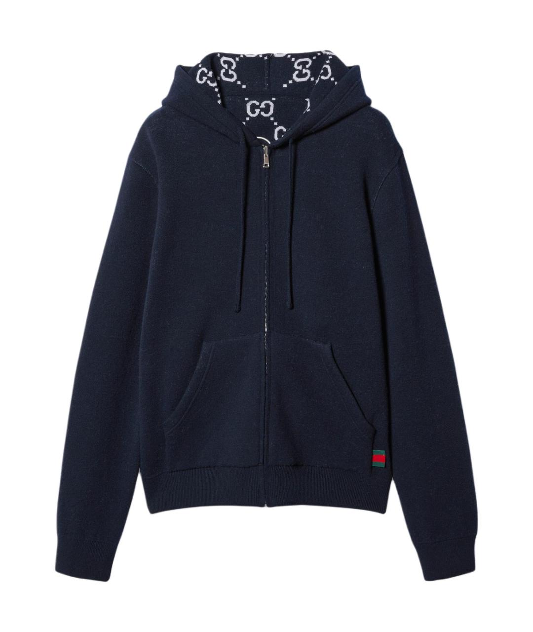 GUCCI Темно-синяя куртка, фото 1