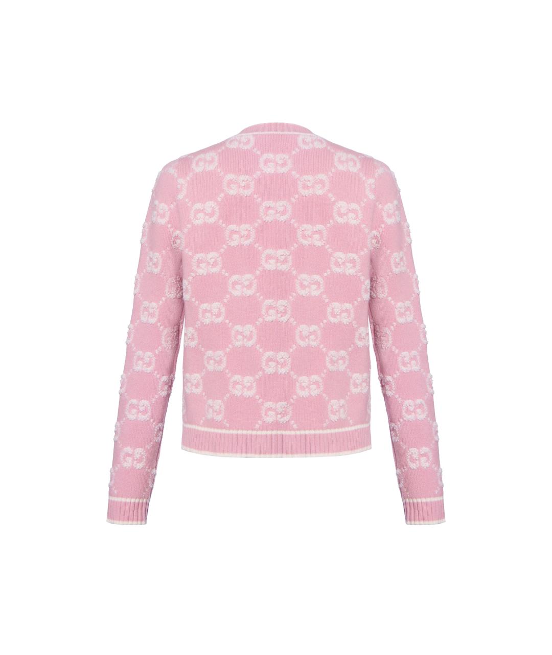 GUCCI Розовый кардиган, фото 2