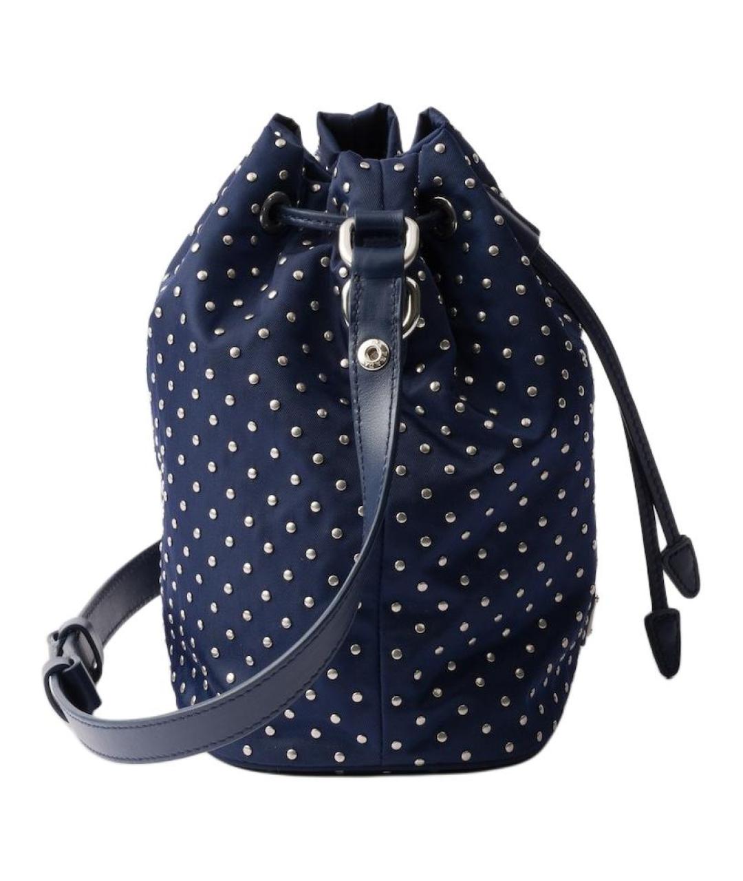 PRADA Синяя сумка через плечо, фото 3