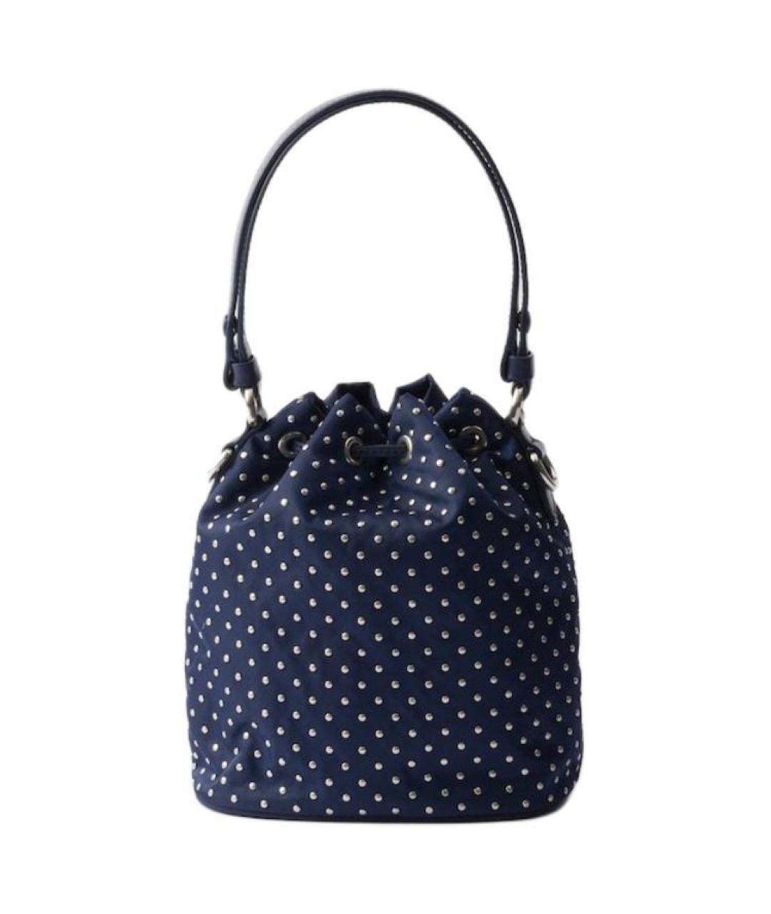 PRADA Синяя сумка через плечо, фото 4