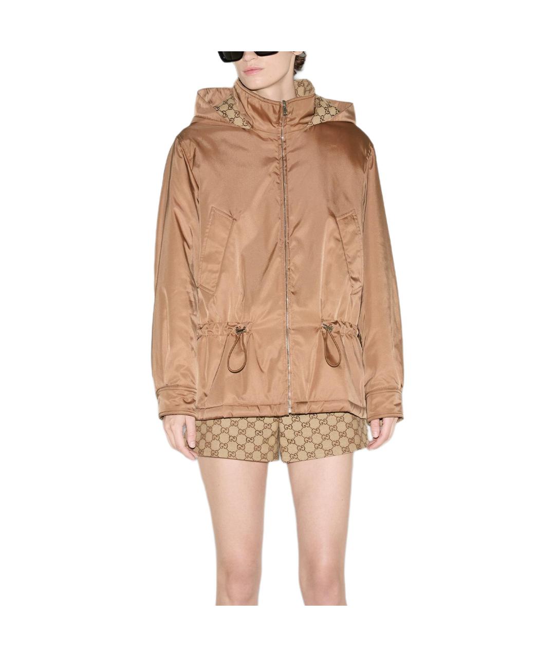 GUCCI Бежевая куртка, фото 2