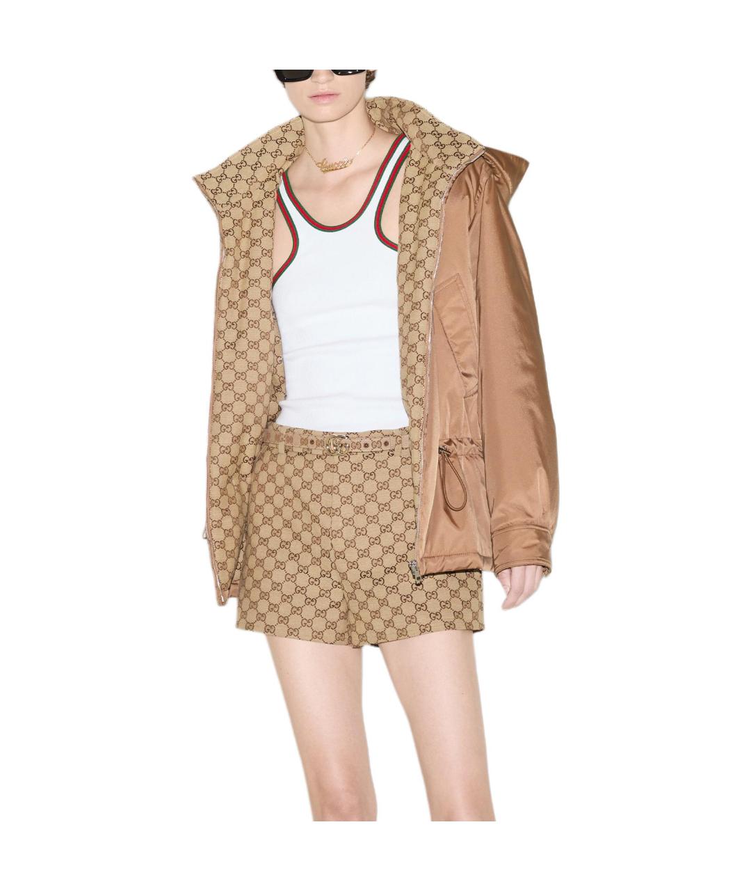 GUCCI Бежевая куртка, фото 3