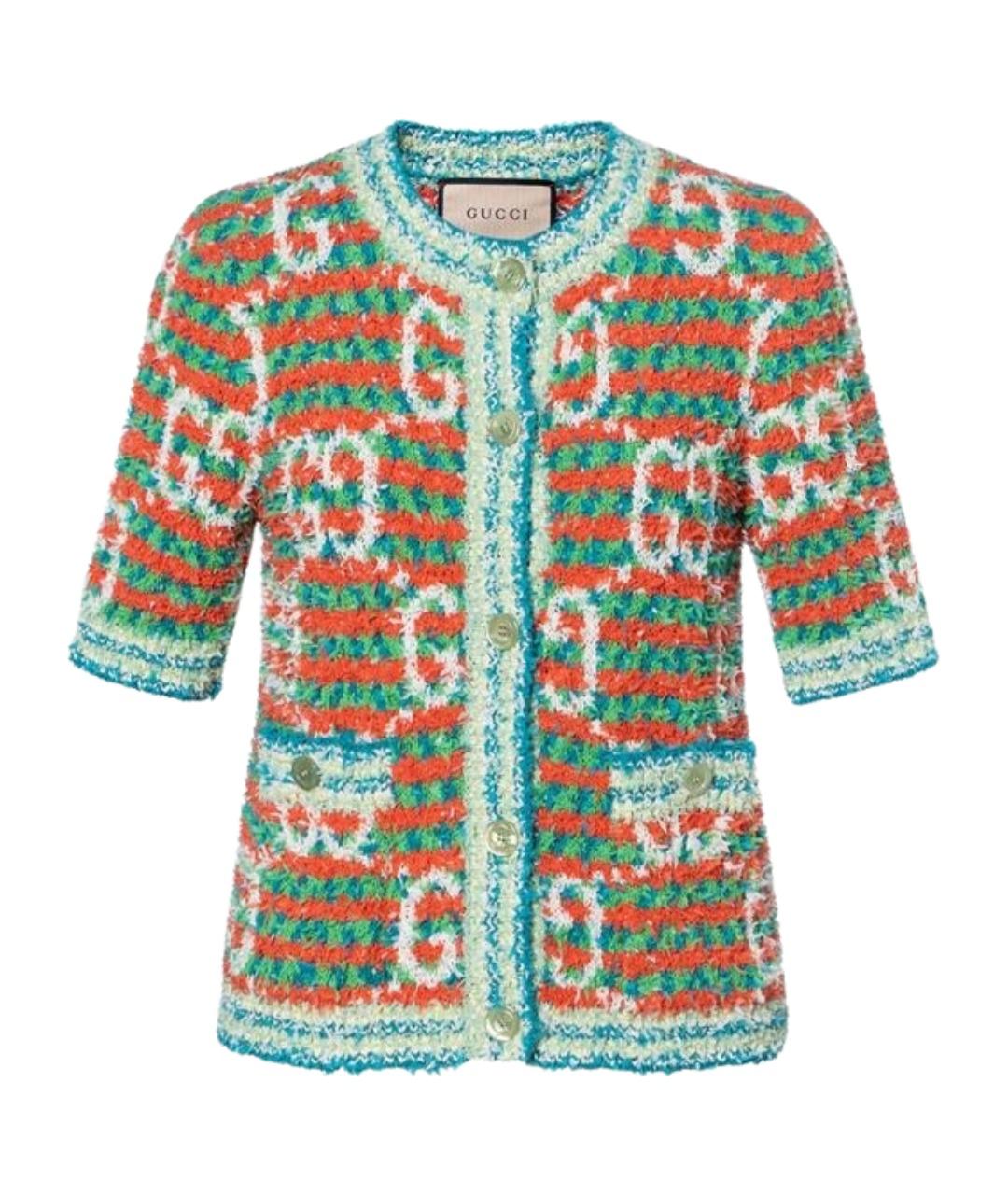 GUCCI Зеленый кардиган, фото 5