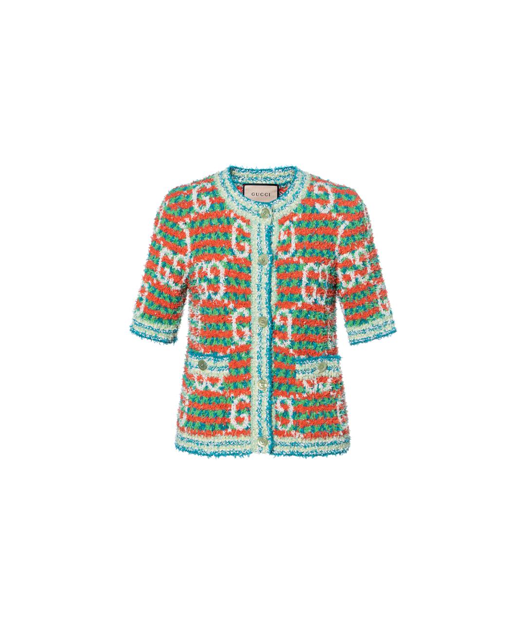 GUCCI Зеленый кардиган, фото 6