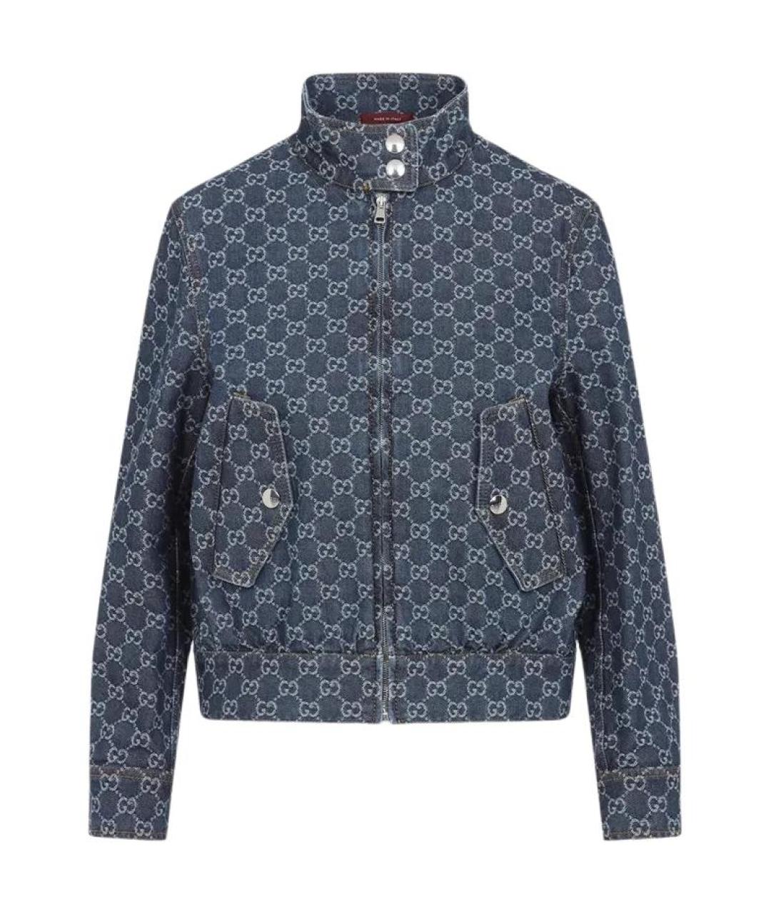 GUCCI Синяя куртка, фото 1